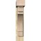 Ekena Millwork Merced Block Rough Sawn Bracket w/ Offset Brace, Douglas Fir, 6"W x 22"D x 30"H BKT0604X22X30MRC05RDF - alternate 4